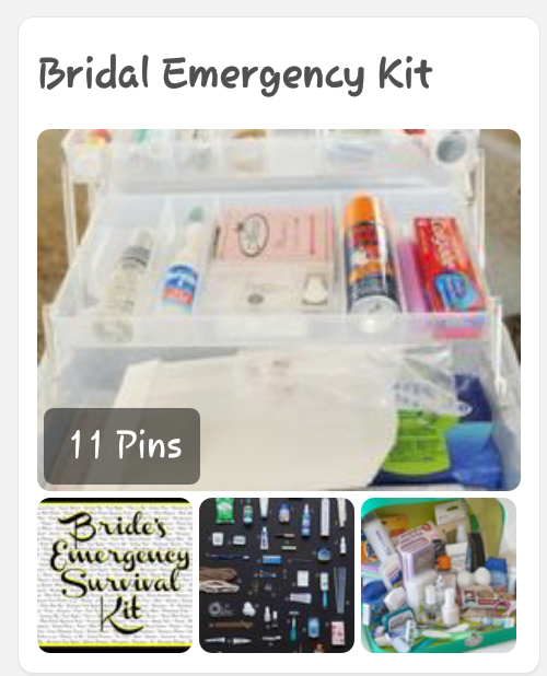  Bridal Emergency Kit